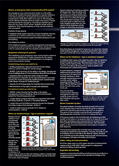 Click here to download the Disabled Refuge Information Sheet